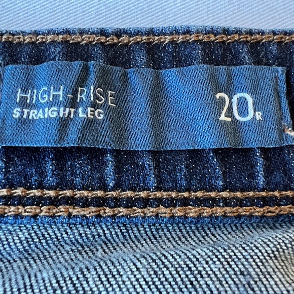 J. Jill High Rise Straight Leg Jeans - Picture 10 of 12